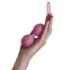 Картинка фото Вагінальні кульки Adrien Lastic Geisha Lastic Balls BIG Pink (L), діаметр 4 см, вага 90 гр інтим магазин Ейфорія
