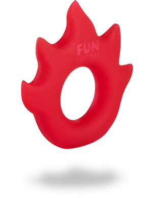 Эрекционное кольцо Fun Factory FLAME красное