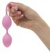 Картинка Роскошные вагинальные шарики PILLOW TALK - Frisky Pink с кристаллом Сваровски интим магазин Эйфория