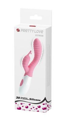Вібромасажер серії Pretty Love-HYMAN, BI-014705-1, Рожевий