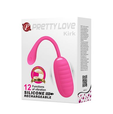 Віброяйце серії Pretty Love-Kirk, BI - 014654-1, Рожевий