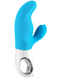 Картинка Вибратор для точки G и стимуляции клитора Fun Factory MISS BI голубой интим магазин Эйфория
