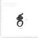 Картинка Эрекционное кольцо Adrien Lastic Lingus Black с вибрацией интим магазин Эйфория