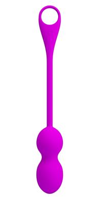 Вагинальные шарики с вибрацией и управлением с смартфона Pretty Love Elvira, BI-210212HP, Фиолетовый