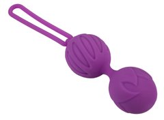 Вагинальные шарики Adrien Lastic Geisha Lastic Balls Mini Violet (S), Темно-лиловый