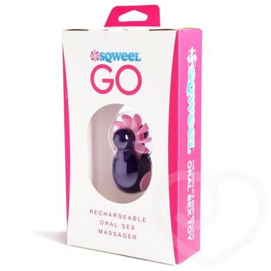 Симулятор орального секса Sqweel Go с USB подзарядкой, фиолетовый