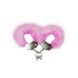 Картинка Наручники металлические с розовой отделкой Adrien Lastic Handcuffs Pink интим магазин Эйфория