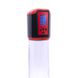 Картинка фото Автоматична вакуумна помпа Men Powerup Passion Pump Red, LED-табло, перезаряджувана, 8 режимів інтим магазин Ейфорія