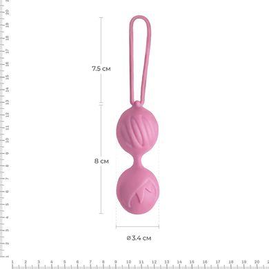 Вагинальные шарики Adrien Lastic Geisha Lastic Balls Mini Pink (S), Розовый