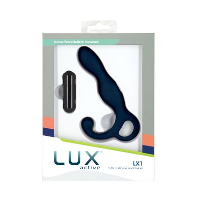 Массажер простаты Lux Active – LX1 – Anal Trainer 5.75" – Dark Blue, Синий