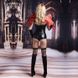 Картинка фото Еротичний костюм темного ангела "Запальна Аманда" One Size, боді під латекс, панчохи, рукавички, обр інтим магазин Ейфорія