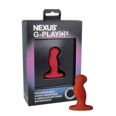 Массажер простаты Nexus G-Play Plus S Red, Красный
