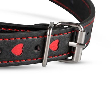 Силиконовый кляп в виде сердца Whipped - Heart Ball Gag, Черный/красный