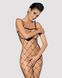Картинка фото Бодістокінг з великим вічком і відкритими грудьми Obsessive Bodystocking N102 S/M/L, чорний, комбіне інтим магазин Ейфорія