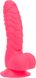 Картинка фото Ребристий фалоімітатор на присосці ADDICTION — Tom 7″ Dildo With Balls — Pink, віброкуля в подарунок інтим магазин Ейфорія