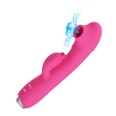 Вібратор з вакуумною стимуляцією клітора Pretty Love-Regina, BI - 014727-1, Рожевий
