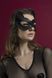 Картинка фото Маска кішечки Feral Feelings - Kitten Mask, натуральна шкіра, чорна інтим магазин Ейфорія