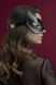 Картинка фото Маска кішечки Feral Feelings - Kitten Mask, натуральна шкіра, чорна інтим магазин Ейфорія