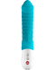 Картинка фото Ребристий вібратор зі стимуляцією точки G і клітора Fun Factory TIGER G5 блакитний інтим магазин Ейфорія