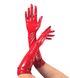 Картинка Глянцевые виниловые перчатки Art of Sex - Lora, размер S, цвет Красный интим магазин Эйфория