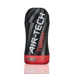 Мастурбатор Tenga Air-Tech Twist Tickle Red зі змінною тугістю обхвату, ефект глибокого мінету