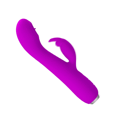 Преміальний вібратор з язичком Pretty Love-RACHEL, BI-014783, Фиолетовый