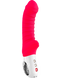 Картинка Ребристый вибратор со стимуляцией точки G и клитора Fun Factory TIGER G5 красный интим магазин Эйфория
