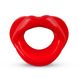 Картинка Силиконовая капа-расширитель для рта в форме губ / капа-губы XOXO Blow Me A Kiss Mouth Gag - Red интим магазин Эйфория