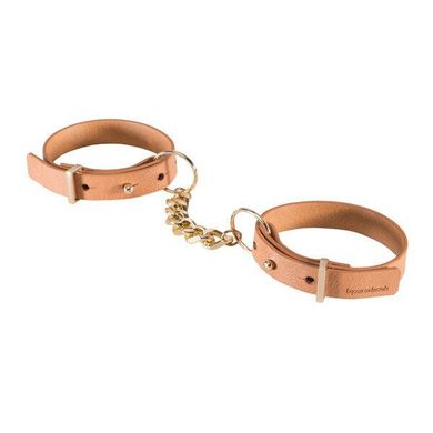 Узкие наручники MAZE Bijoux Indiscrets, коричневые