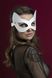 Картинка фото Маска кішечки Feral Feelings - Kitten Mask, натуральна шкіра, біла інтим магазин Ейфорія