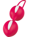 Картинка фото Вагінальні кульки Fun Factory SMARTBALLS DUO малиновий інтим магазин Ейфорія