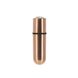 Картинка Вибропуля PowerBullet - First-Class Bullet 2.5" with Key Chain Pouch, Rose Gold интим магазин Эйфория