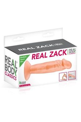 Фаллоимитатор Real Body - Real Zack, Телесный