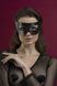 Картинка Маска на лицо Feral Feelings - Mistery Mask, натуральная кожа, черная интим магазин Эйфория