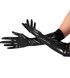 Картинка фото Глянсові вінілові рукавички Art of Sex - Lora, розмір M, колір Чорний інтим магазин Ейфорія