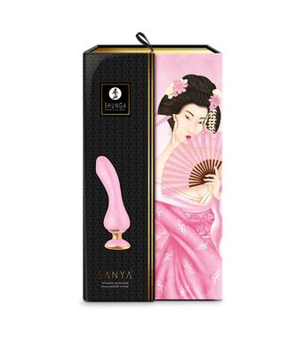 Вибратор Shunga - Sanya Intimate Massager Light Pink, Розовый