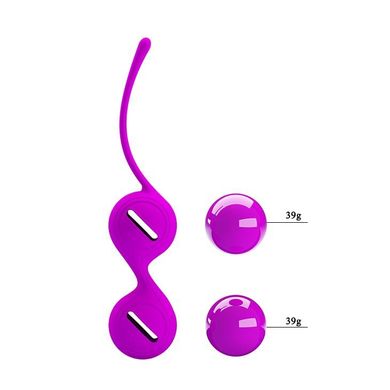 Вагінальні кульки Pretty Love Kegel BALL I BI-014490-1, Фиолетовый