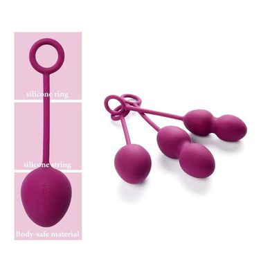 Вагінальні кульки Nova Ball SVAKOM, фіолетові