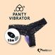 Картинка Вибратор в трусики FeelzToys Panty Vibrator Purple с пультом ДУ, 6 режимов работы, сумочка-чехол интим магазин Эйфория