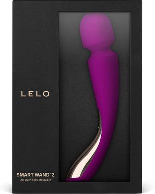 Вібромасар Lelo Smart Wand 2 Medium Deep Rose, Фиолетовый
