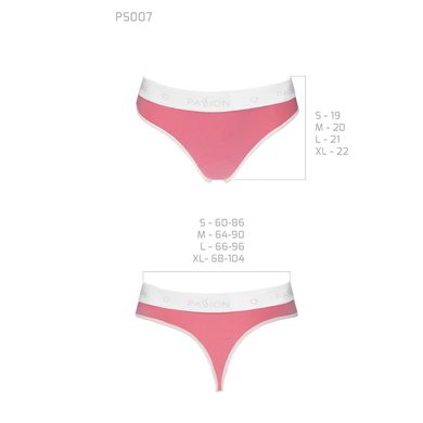 Спортивные трусики-стринги Passion PS007 PANTIES pink, size L