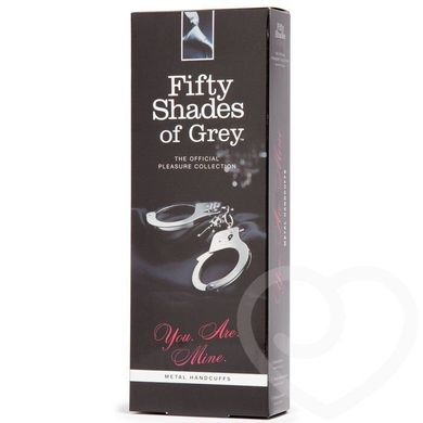 Металеві наручники для сексу ТИ. МОЯ., Fifty Shades of Grey