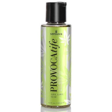 Масажне масло Sensuva: Provocatife Hemp Oil Пройняті Massage (125 мл) з феромонами і маслом конопель