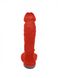 Картинка фото Крафтове мило-член із присоскою Чистый Кайф Red size XL, натуральне інтим магазин Ейфорія