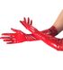 Картинка Глянцевые виниловые перчатки Art of Sex - Lora, размер L, цвет Красный интим магазин Эйфория