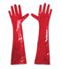 Картинка фото Глянсові вінілові рукавички Art of Sex - Lora, розмір L, колір Червоний інтим магазин Ейфорія