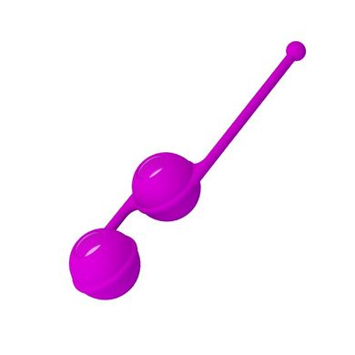Вагінальні кульки Pretty Love Kegel Tighten Up II BI-014493-2, Фиолетовый