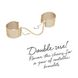 Картинка Украшение-наручники Bijoux Indiscrets Desir Metallique Handcuffs - Gold интим магазин Эйфория