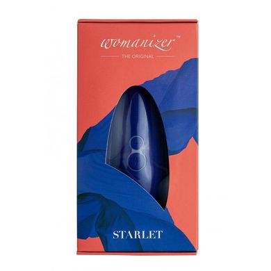 Вакуумный стимулятор Womanizer Starlet 2 голубой сапфир (Blue)