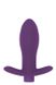 Картинка Анальная пробка с вибрацией MAI Attraction Toys №87 Purple перезаряжаемая, длина 11см, диаметр 3,5см интим магазин Эйфория